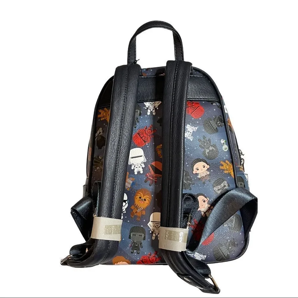 Disney Loungefly Star Wars Chibi Rise of Skywalker Mini Backpack